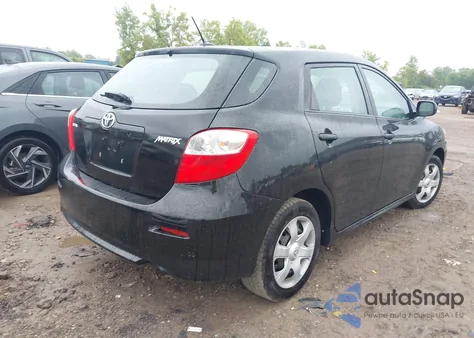 2010 Toyota Matrix из США, поврежденный, VIN 2T1KU4EE6AC197692